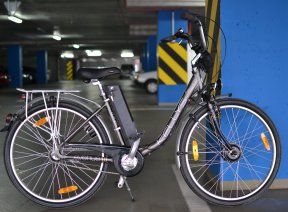 Электровелосипед на базе городского велосипеда